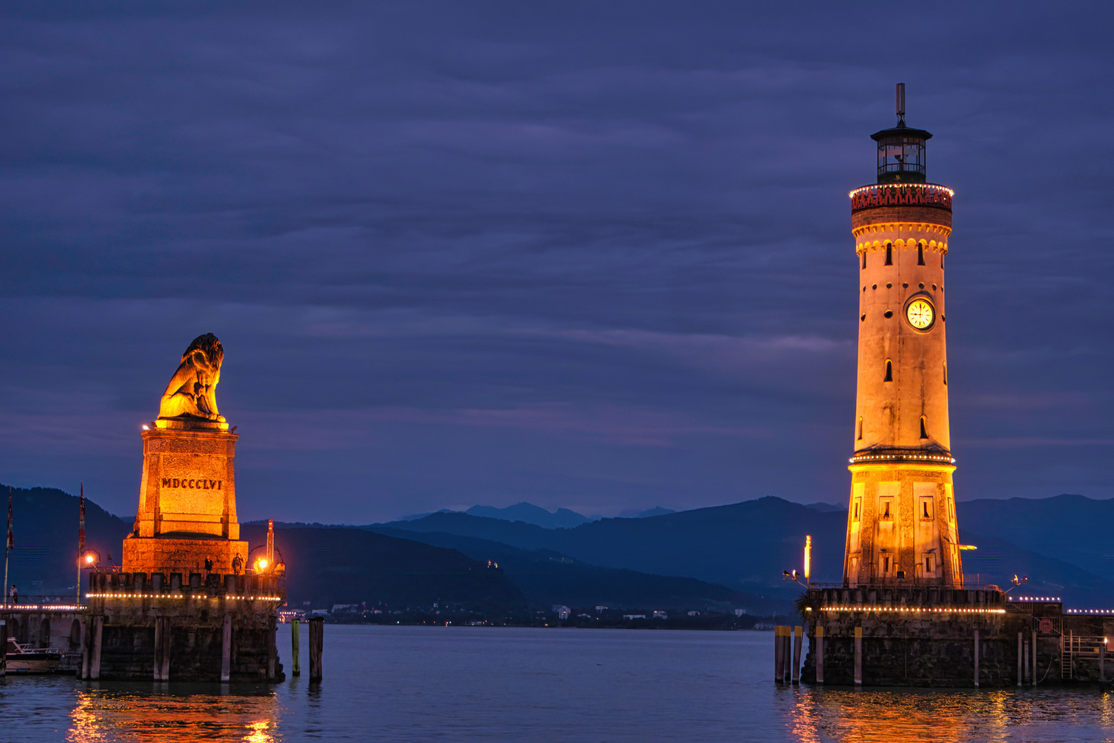 Lindau Hafeneinfahrt