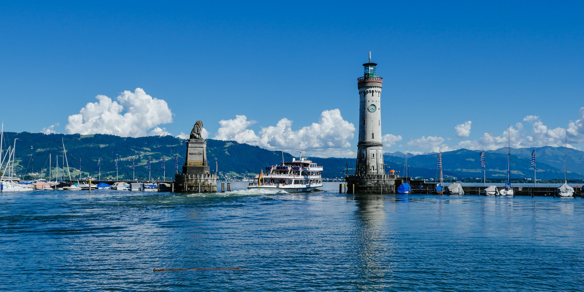 Lindau Hafeneinfahrt 2016