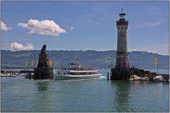 Lindau Hafeneinfahrt