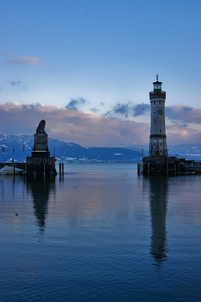 Lindau Hafeneinfahrt