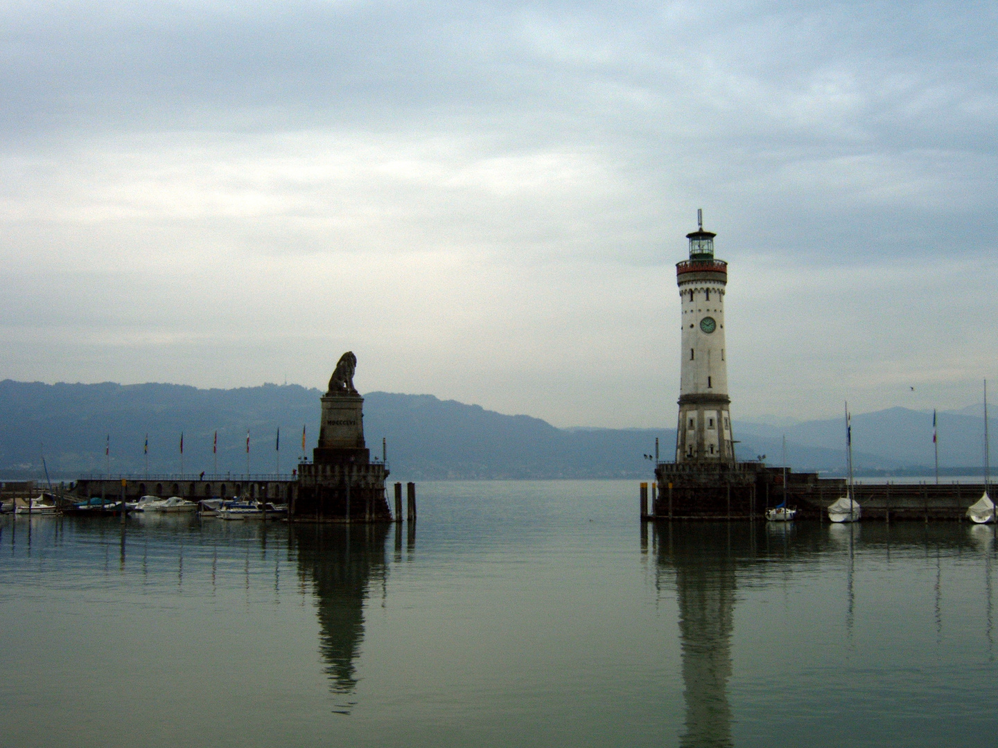 Lindau, Hafeneinfahrt