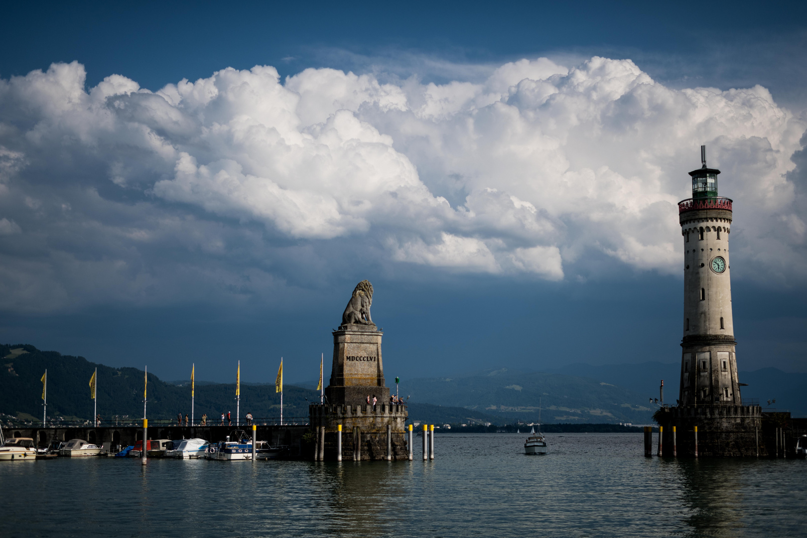 Lindau Hafeneinfahrt