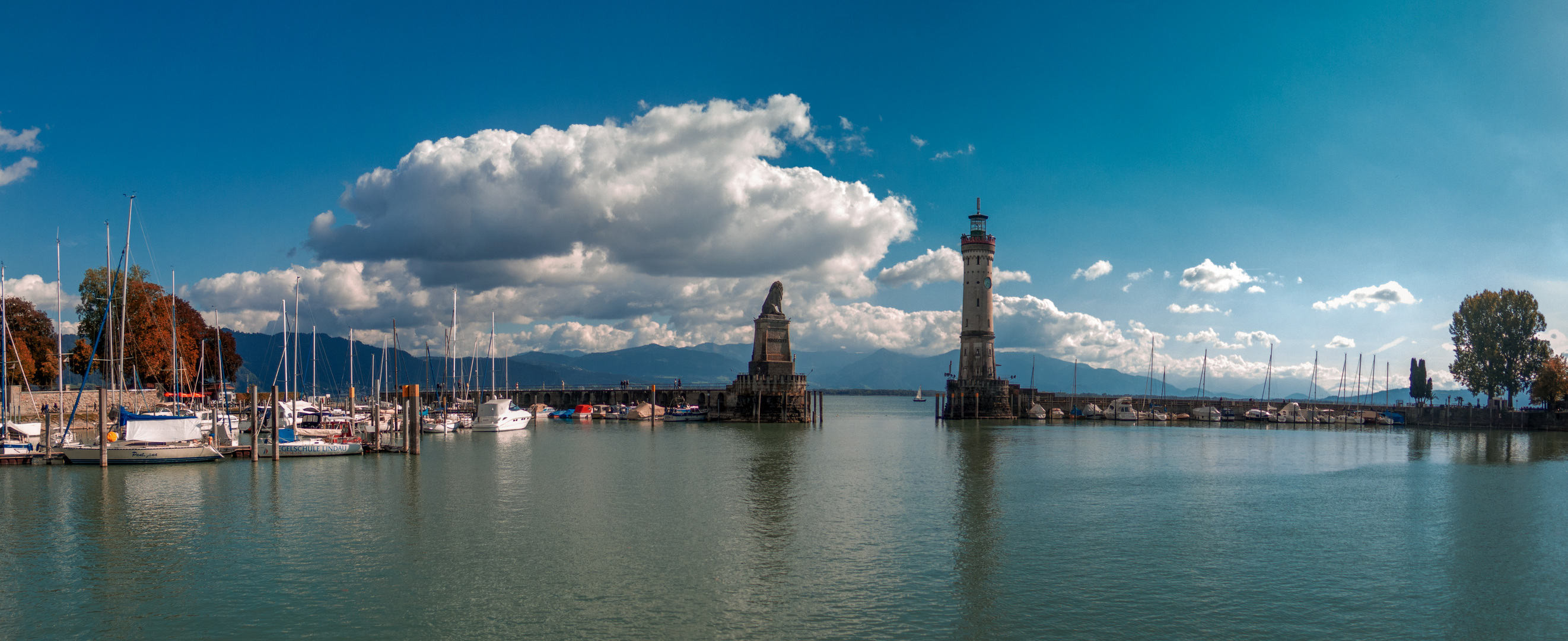 Lindau Hafeneinfahrt