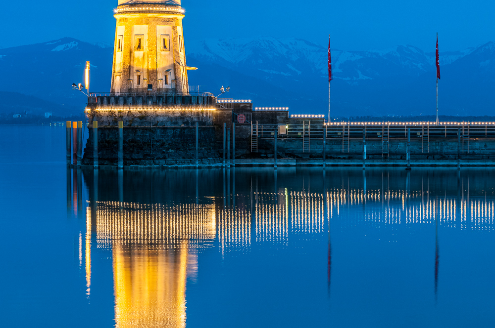 Lindau Hafeneinfahrt