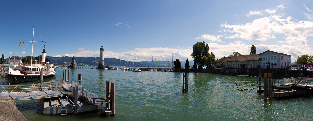 Lindau Hafenpanorama