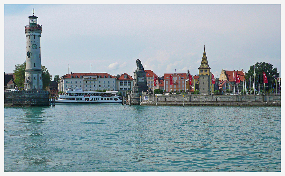 Lindau im Bodensee (Hafeneinfahrt)