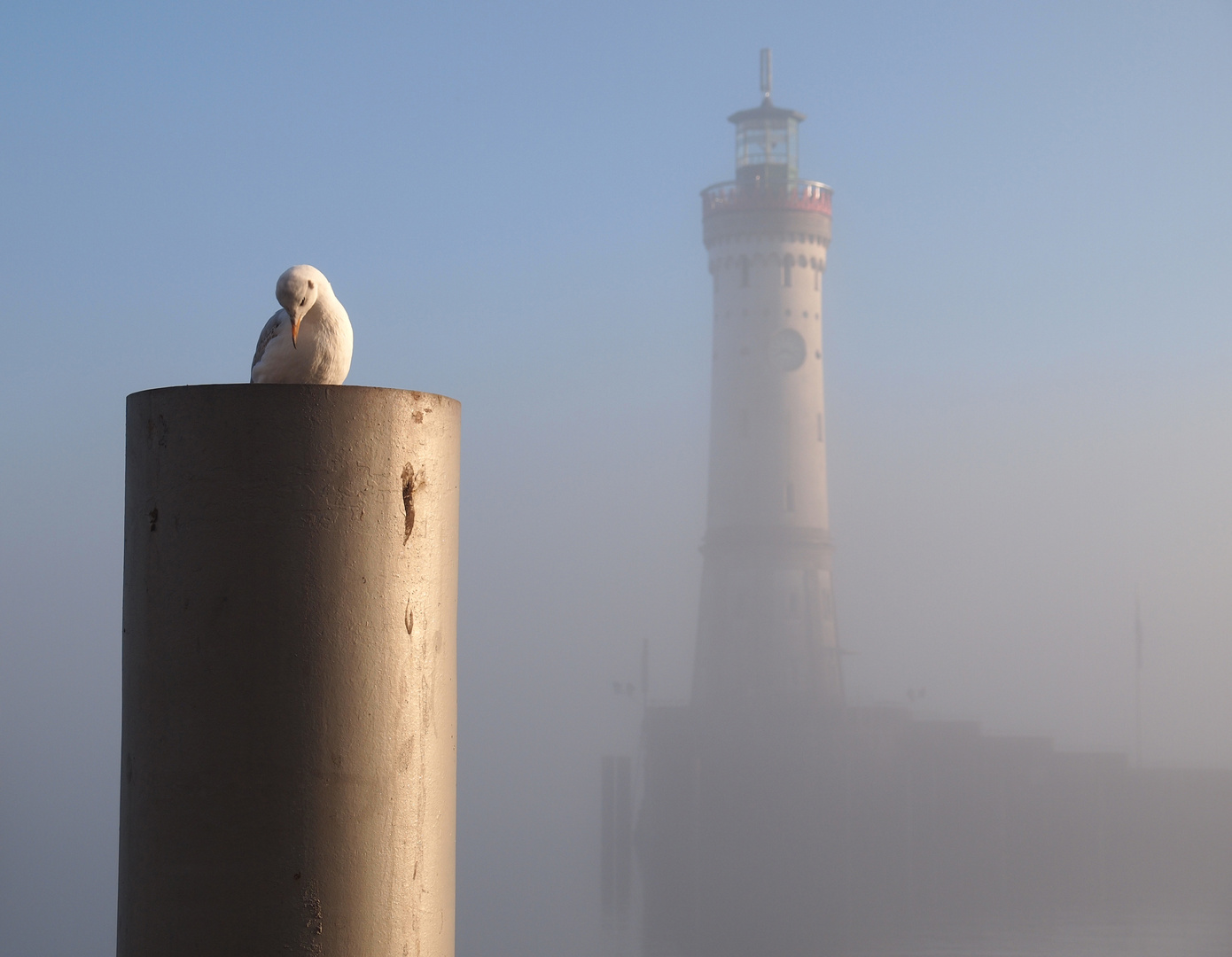 Lindau im Nebel