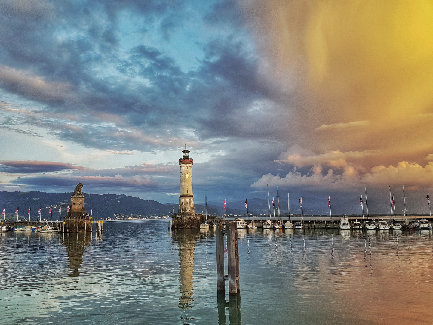 Lindau Sonnenuntergang