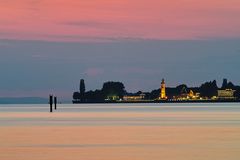 Lindau von Lochau aus gesehen