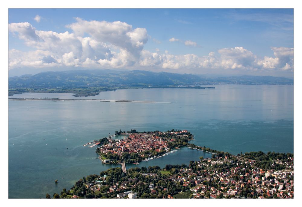 Lindau von oben