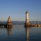 Lindau vor Sonnenuntergang