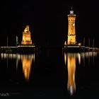 Lindauer Hafeneinfahrt in der Mitsommernacht 2019