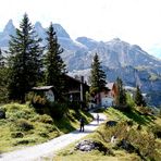 Lindauer Hütte mit den Drei Türmen