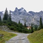 Lindauer Hütte vor Drei Türme