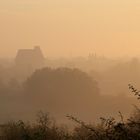 Lindenauer Hafen im Nebel