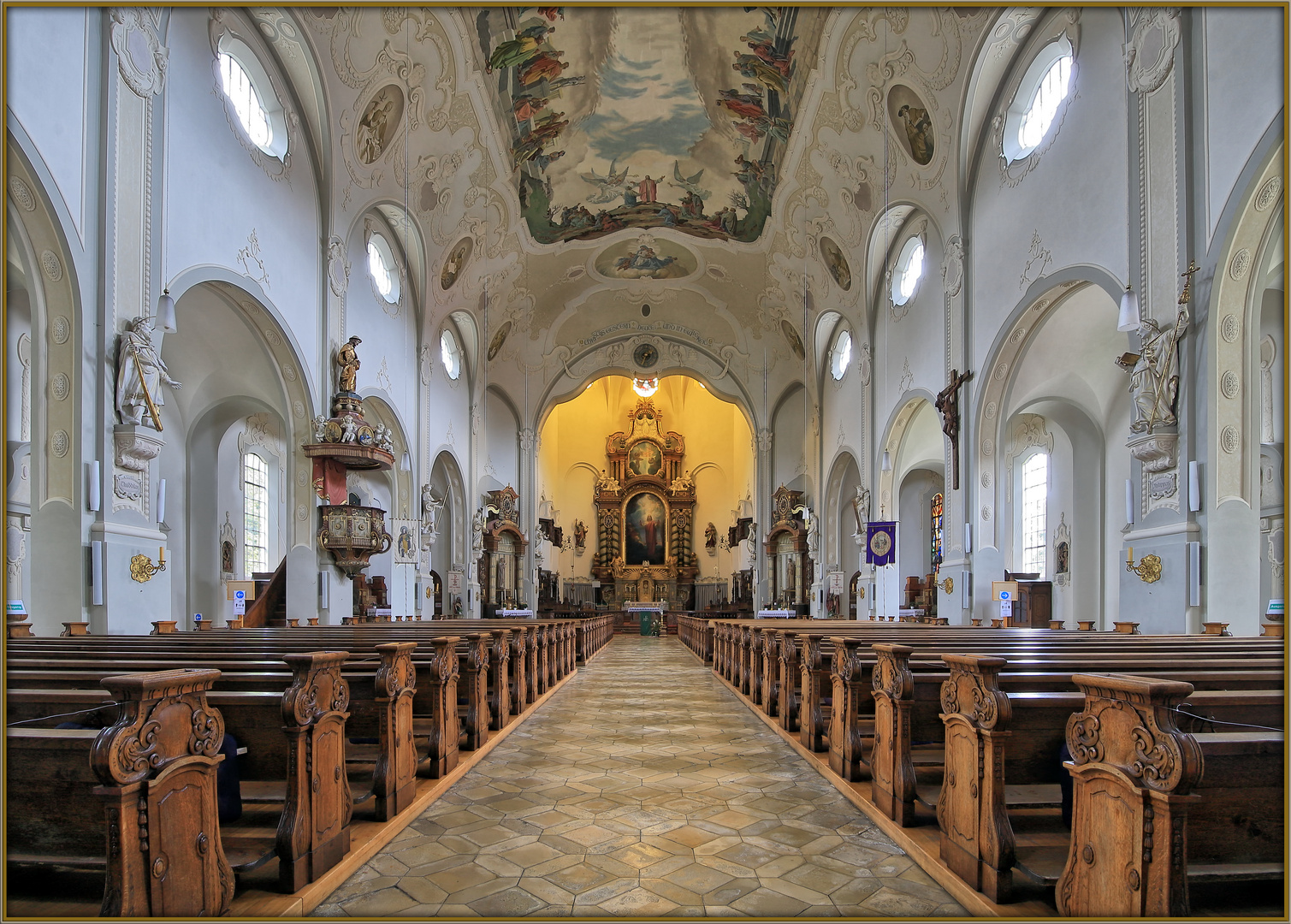 Lindenberg im Allgäu - Pfarrkirche St. Peter und Paul 