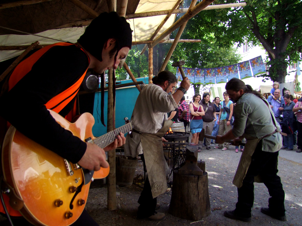 Lindenblütenfest Halle 2012 - Musikalische Schmiede