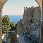 Lindos - Blick aus dem Burgtor