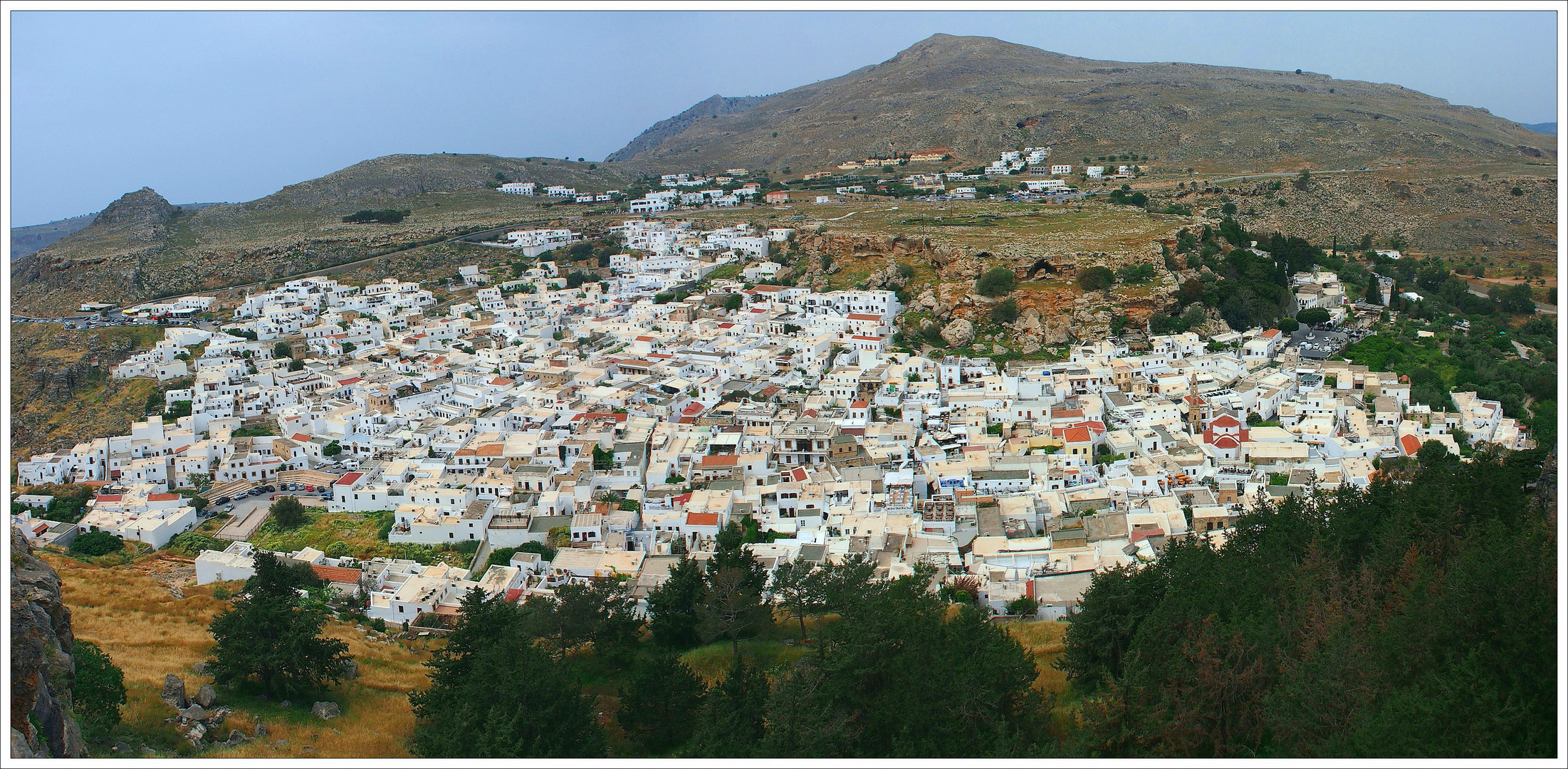 Lindos - die Perle von Rhodos, das Bilderbuchdorf in Griechenland