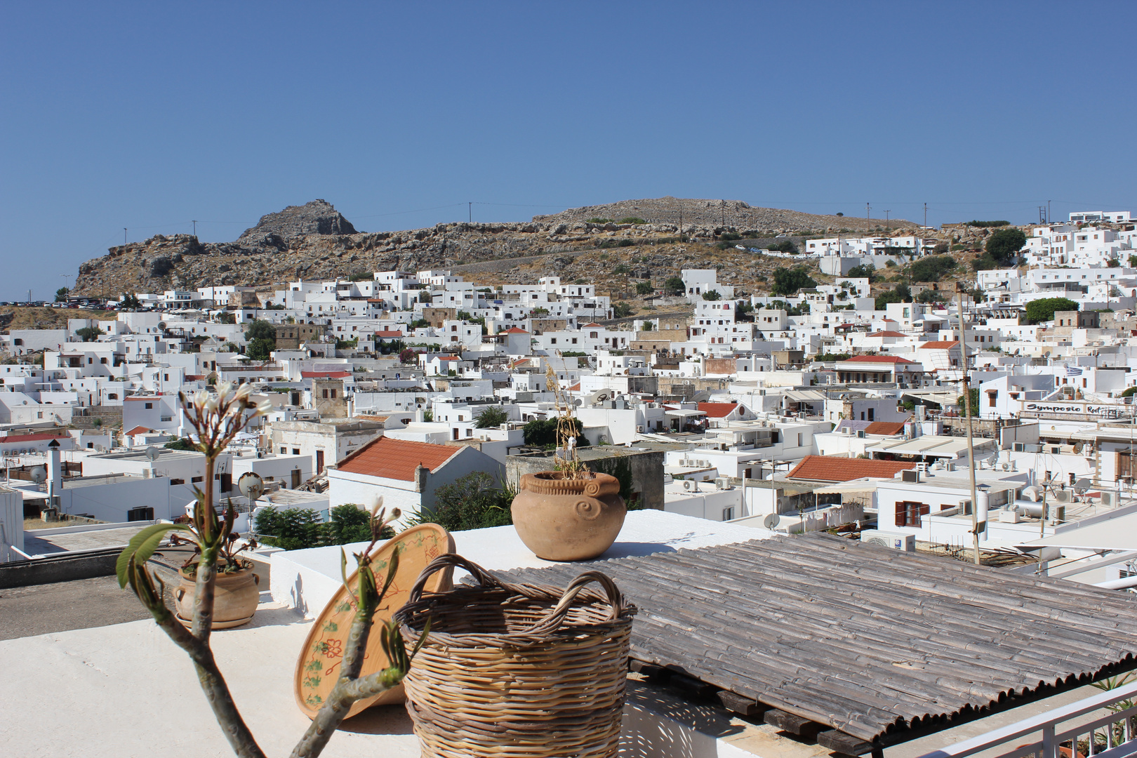 Lindos, die weiße Stadt auf Rhodos