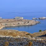 Lindos-Natur und Landschaft am Meer (2)