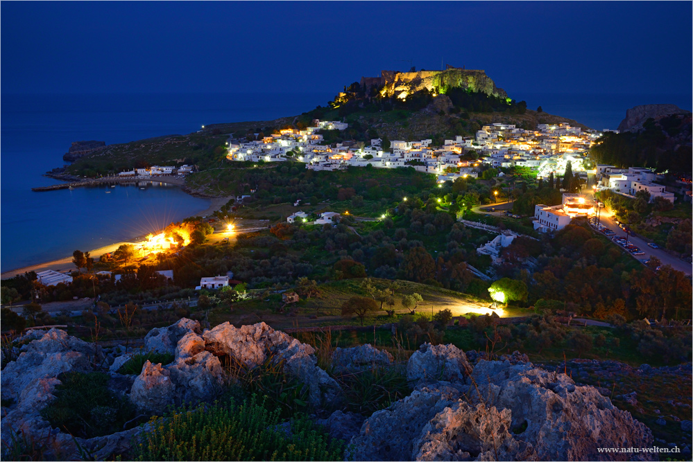 Lindos @ night