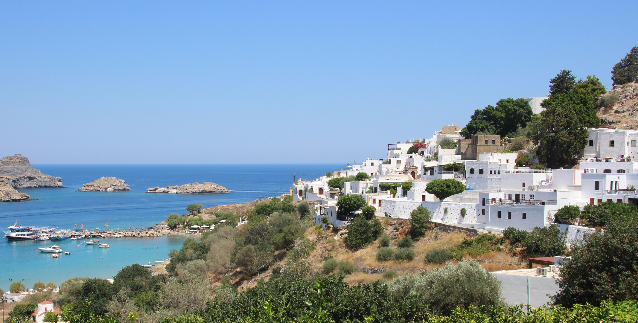 Lindos Ort Panorama