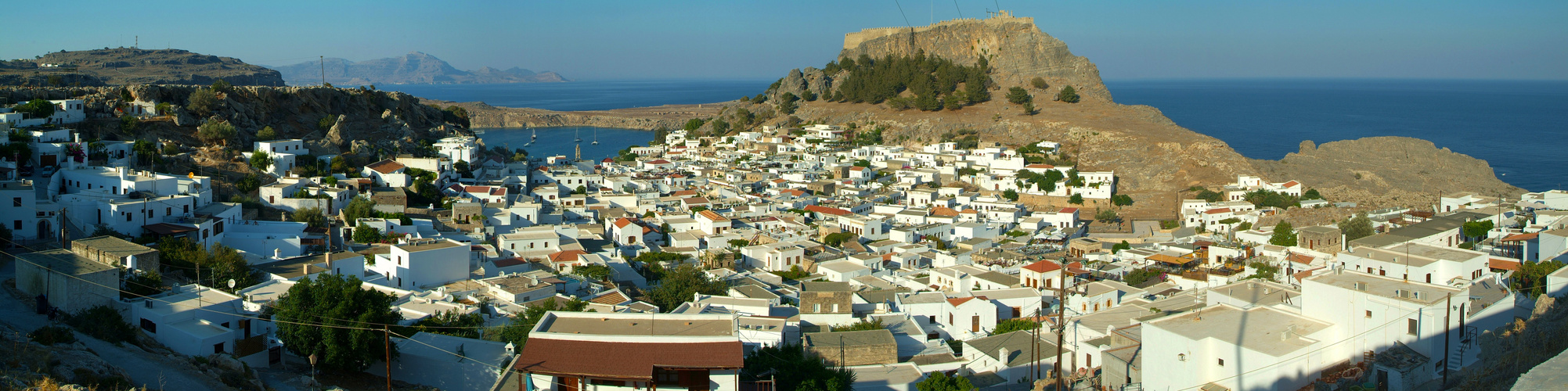 Lindos (Rhodos) mit Akropolis