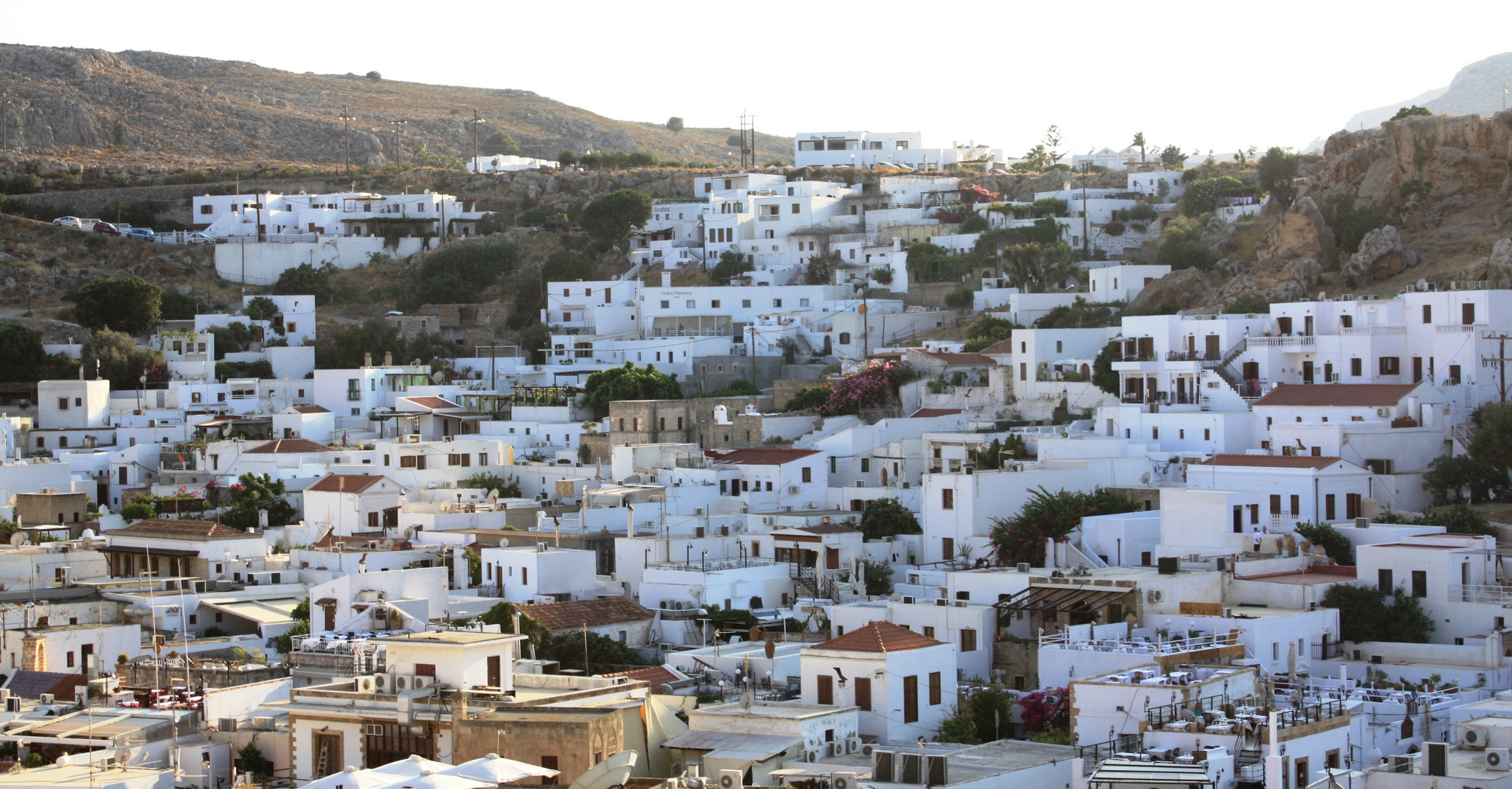 Lindos Stadt