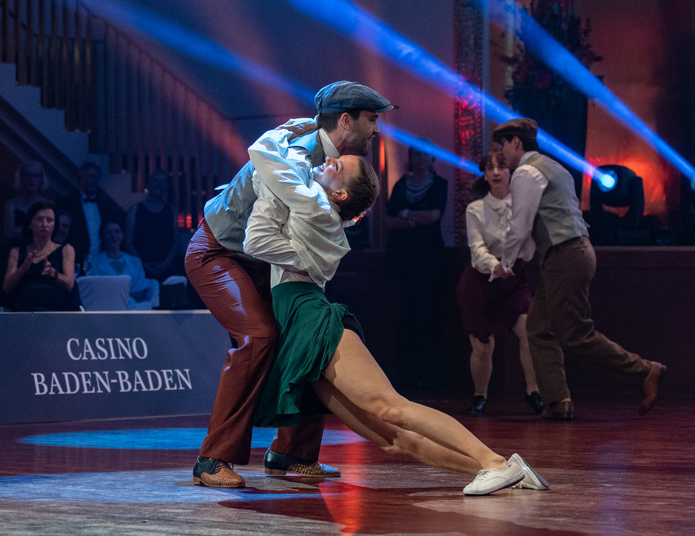 Lindy Hop Formation aus München bei der WTG