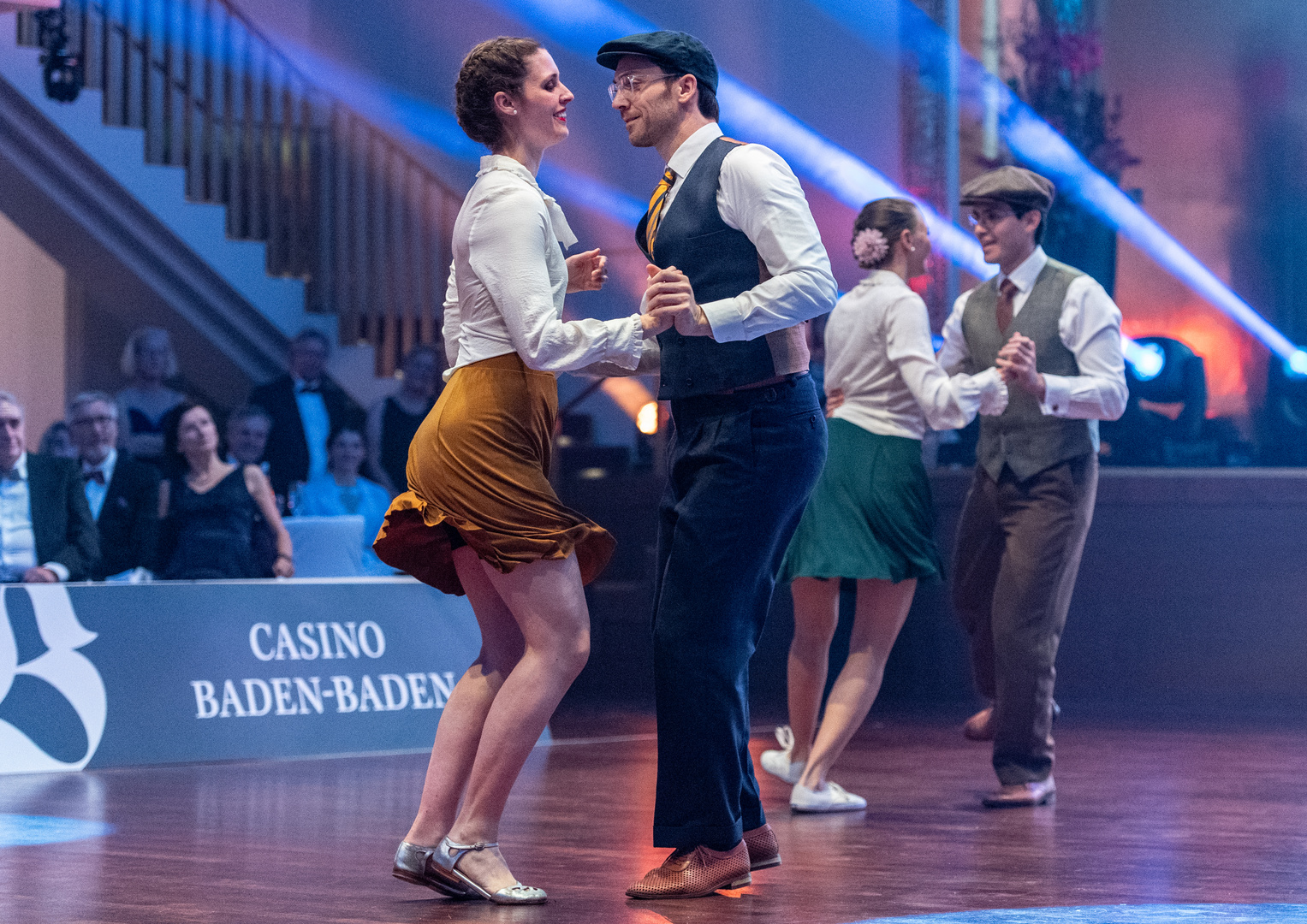 Lindy Hop Formation aus München bei der WTG