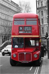 Line 9 in London (Picadilly) hat die alten Busse noch