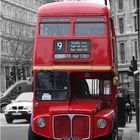 Line 9 in London (Picadilly) hat die alten Busse noch