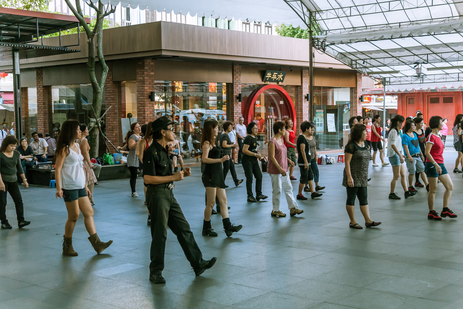 Line Dance in Singapur