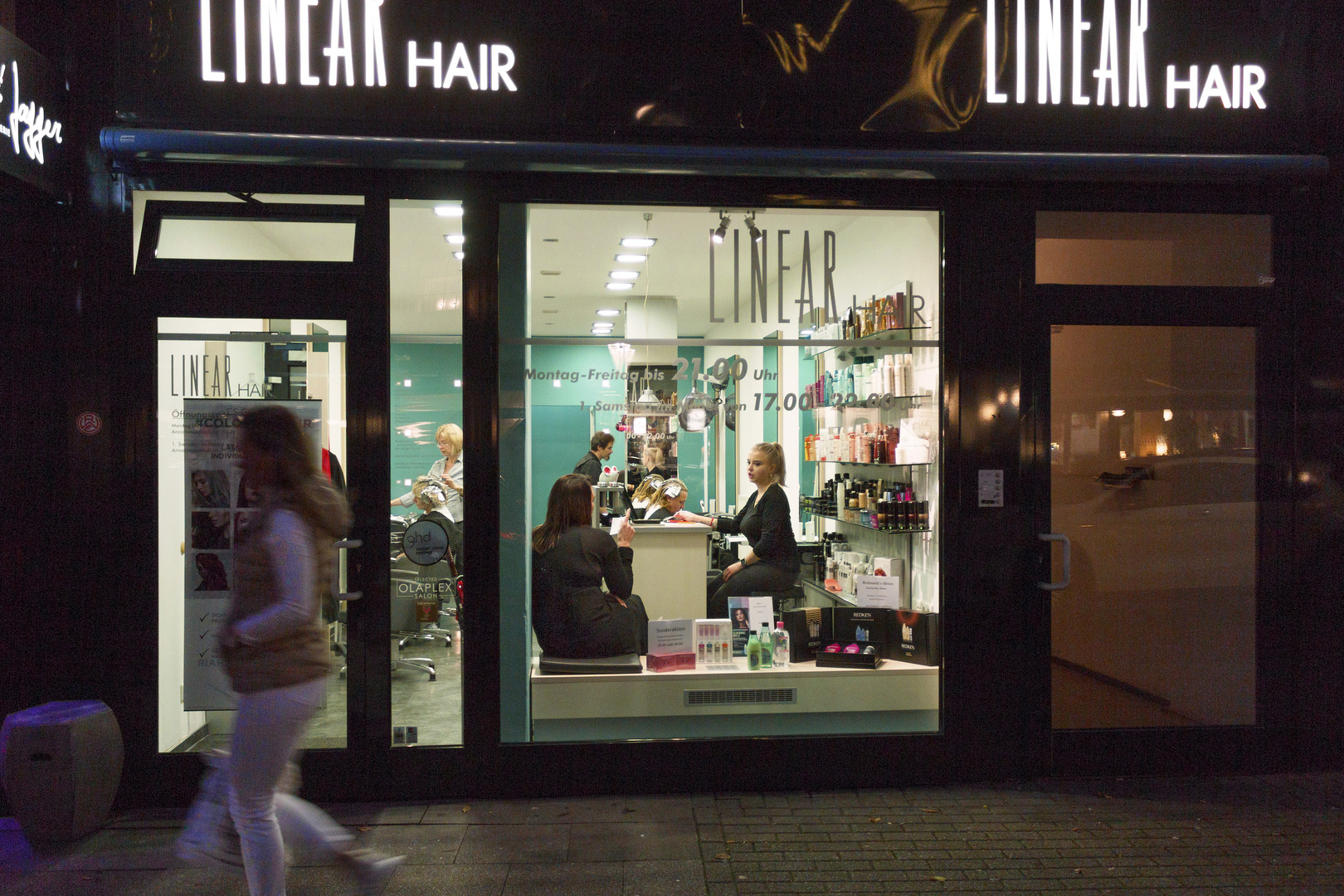 LINEAR HAIR in der Rüttenscheider Straße, Essen