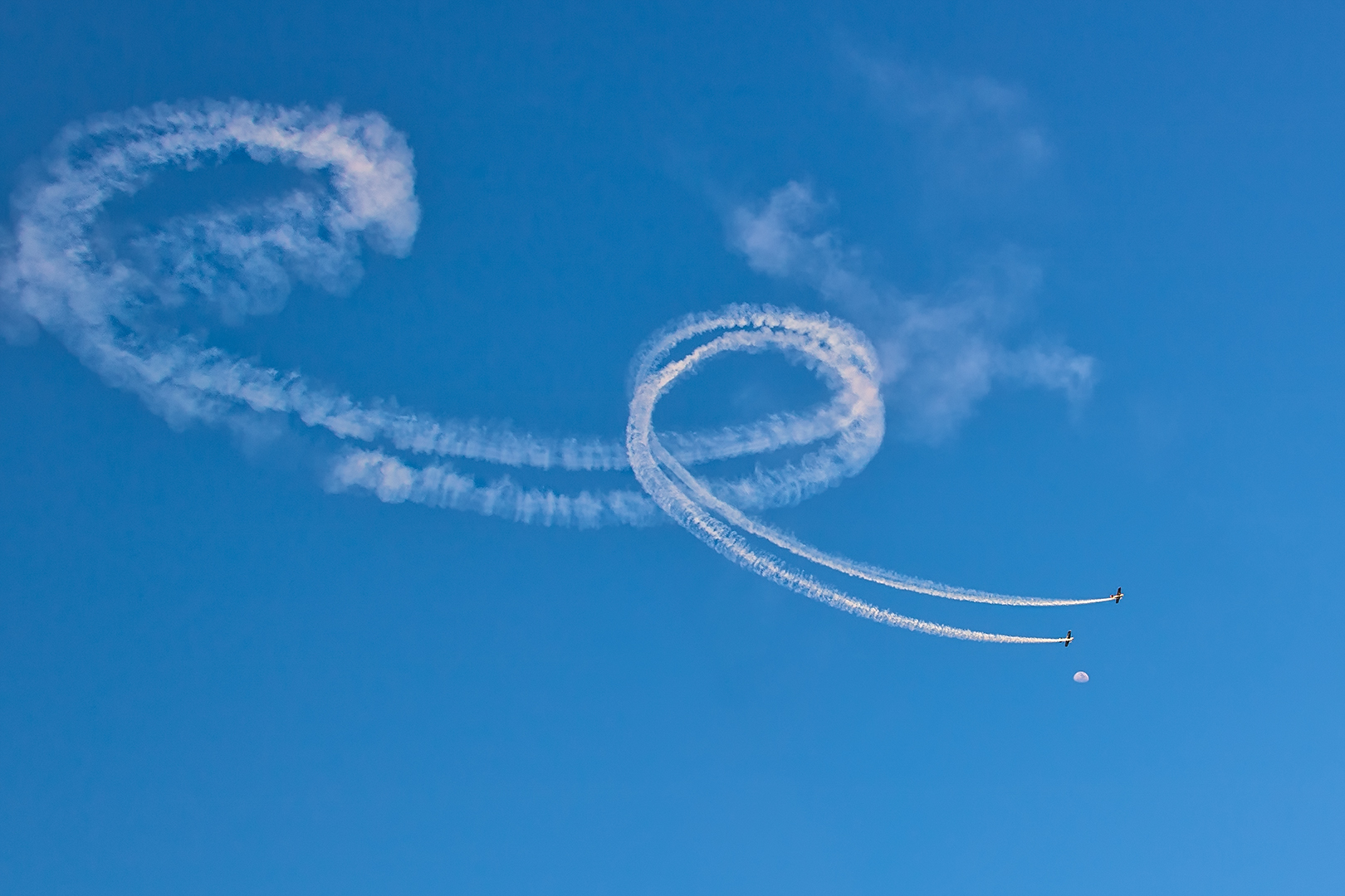 Lineas en el cielo