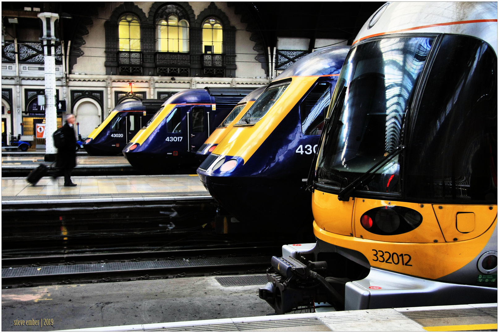 Lined up at Paddington