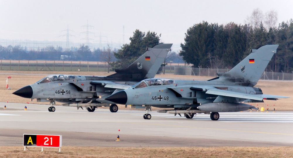 Lined-Up - Tornado ECR at Lechfeld Airbase