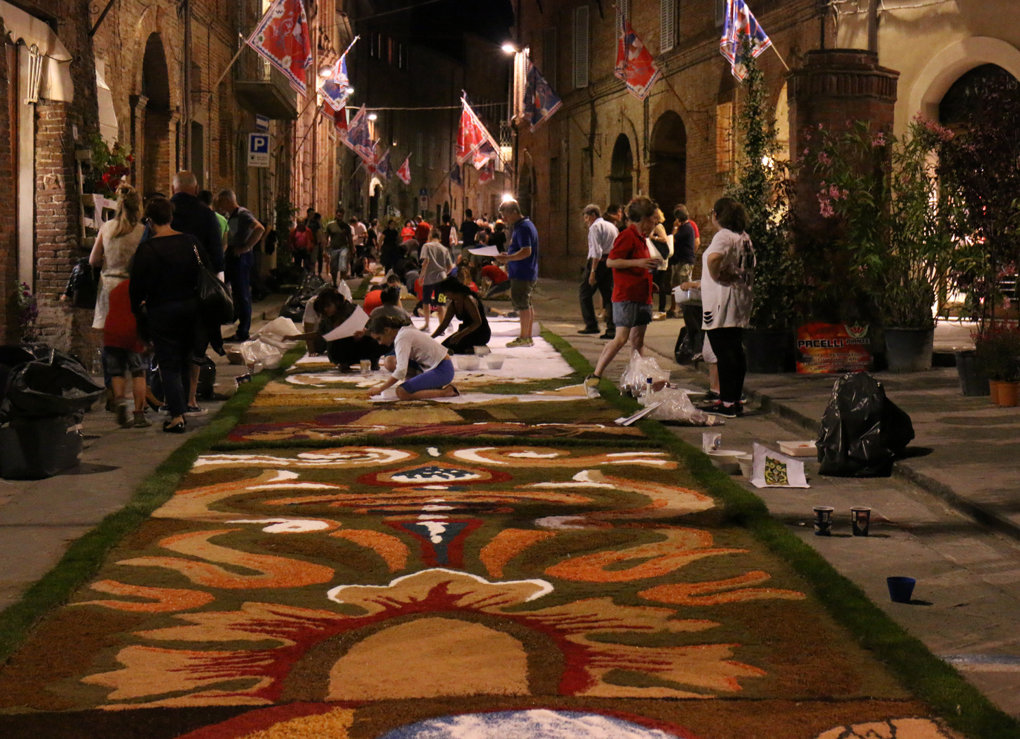 L'infiorata di Città della Pieve 1