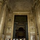 L'ingresso del Pantheon