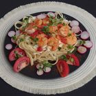 Linguine mit Garnelen