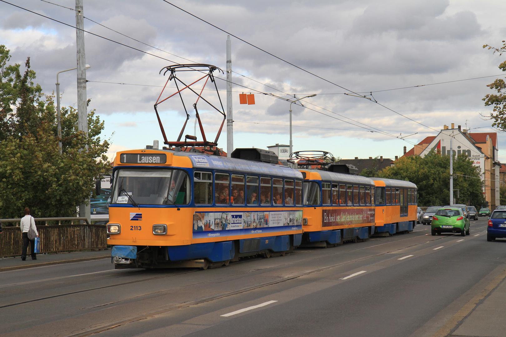 Linie 1 in Leipzig