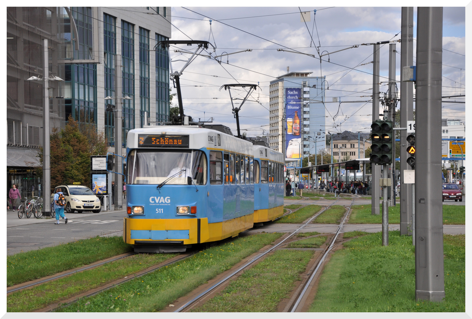 Linie 2 in Chemnitz