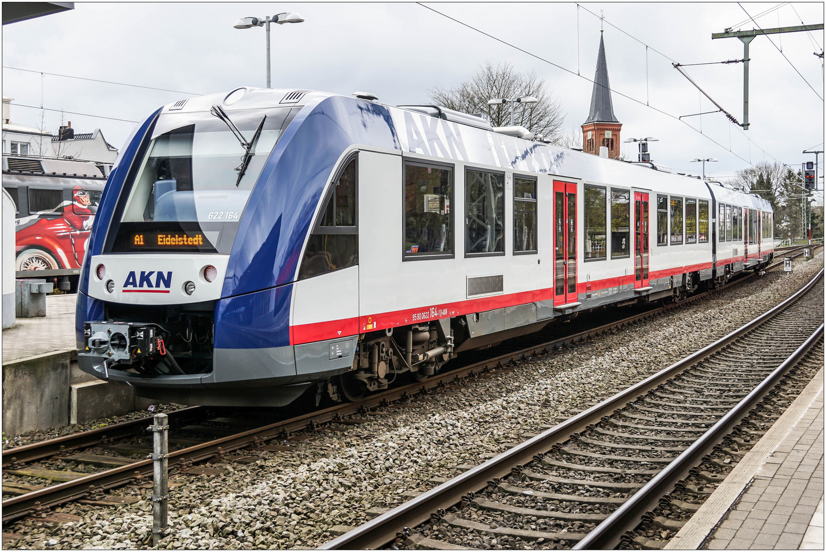 Linie A 1 der AKN ... Foto & Bild | fahrzeuge, motive, werner2106 ...