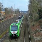 Linie S 9 - hier in Wuppertal-Langerfeld