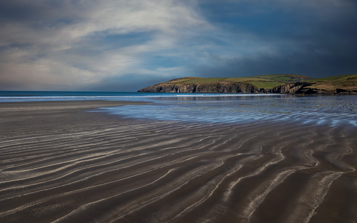 Linien im Sand