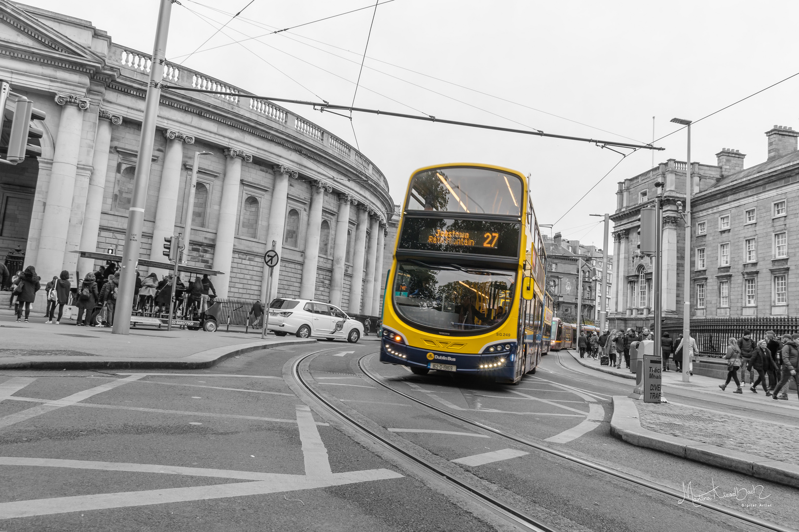 Linienbus in Dublin