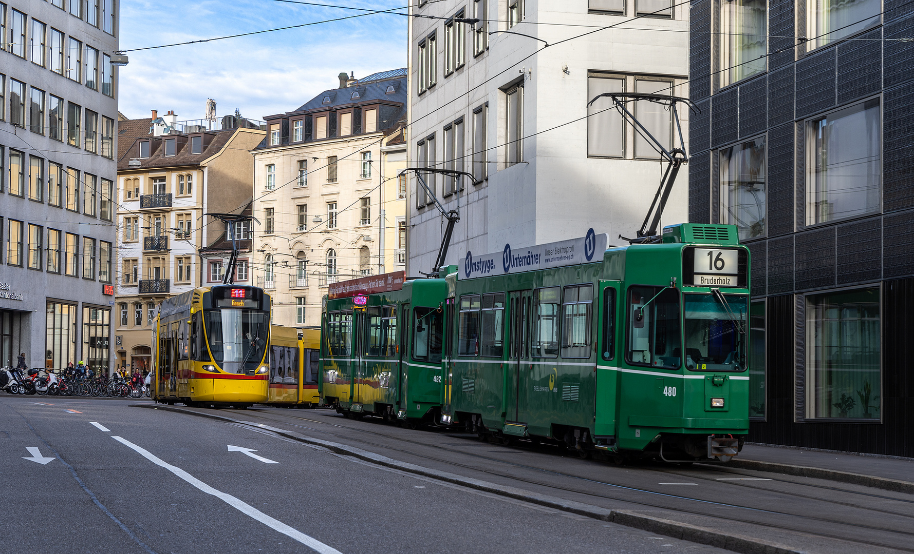 Linientreffen am Fischmarkt