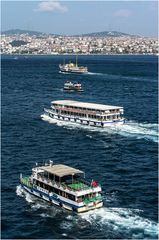 Linienverkehr auf dem Bosporus