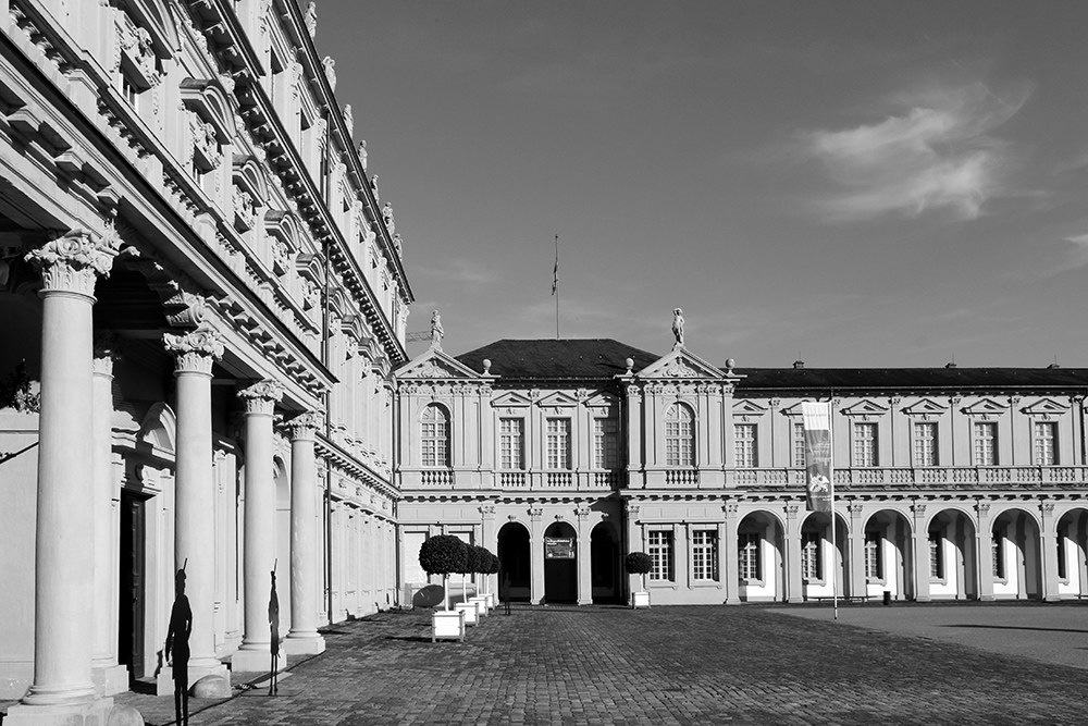 Linker Flügel des Resisdenzschloss Rastatt